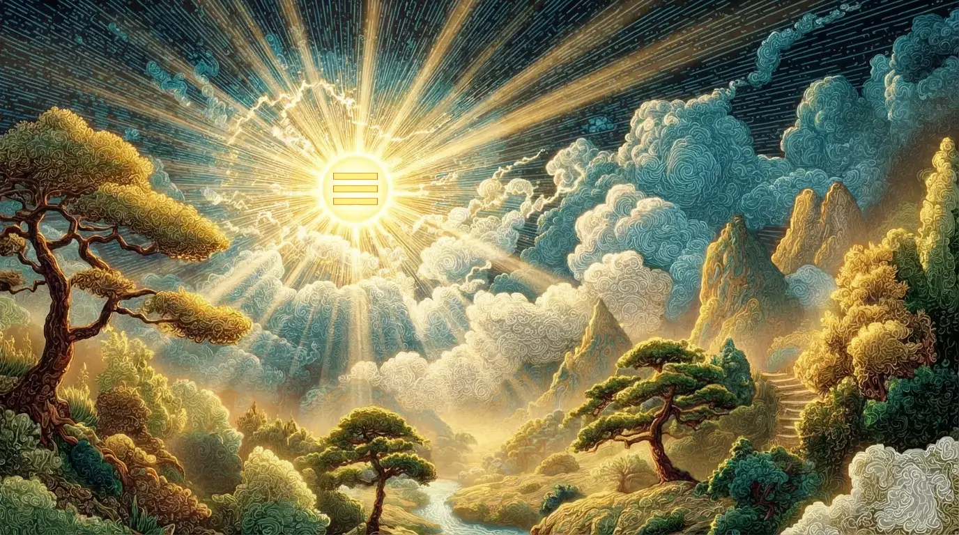 نگاهی به سه‌خطی چیئِن (Qian ☰): نیروی بنیادین و خلاق